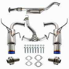 Invidia N1 Twin Outlet Single Layer Tip Catback Exhaust For 2022 Subaru Wrx