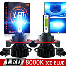 H13 9008 36000lm Led Headlight Bulbs High-low Beam Bulbs 8000k Blue Super Bright