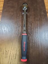 New Snap On 38 Fhl80 Red Long Soft Handle Ratchet Free Priority Shipping