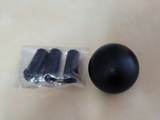 Flat Black Weighted Ball Shift Knob Fits Some Hondaacuratoyotasubarunissan