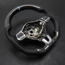 Carbon Fiber Steering Wheel Cover For Vw Golf 6 Gti Gtd R Mk6 Jetta Gli Scirocco