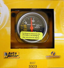 Auto Meter 3303 Sport Comp Vacuum Boost Mechanical Gauge 2 116 30 In.hg 30 Psi