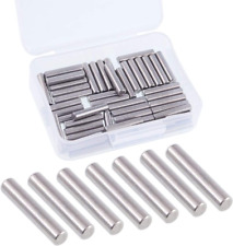 50-pieces 5x25mm Dowel Pin Stainless Steel Shelf Support Pegs Pin Rod Fasten Ele