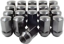 20 Tesla Oe Style Factory Replacement Lug Nuts Black 14x15 Model S Y 3 X Plaid