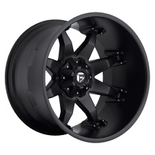 20 Inch Matte Black Wheels Rims Fuel Octane 20x12 For Jeep Wrangler Jk Jl 4