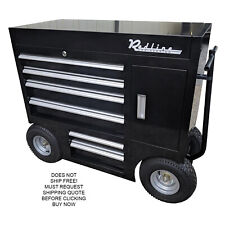 Redline 42quot Toolbox Portable Rolling Racing Pit Box Wagon Cart