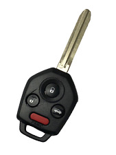 Oem Electronic 4 Button Remote Head Key Fob For 2015-2019 Subaru Wrx Sti
