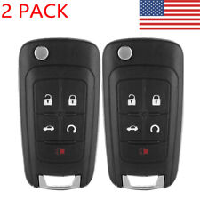 2x Remote Key Fob Case Shell Replacement For Chevrolet Equinox Camaro Cruze New