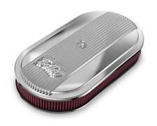 Holley Air Cleaner - Holley Vintage Series Oval Air Cleaner - Polished