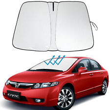 For 2006-2011 Honda Civic Sedan Front Windshield Sun Shade Window Uv Block Cover