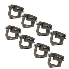 Pack Of 8 Aluminum Truck Mounting Clamps For C.r. Laurence Rm608004 Rm608011