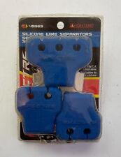 Blue Spark Plug Wire Separators 7mm -8.8mm High Temp 400 Degrees Spectre 45963