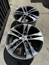2009-2013 Acura Tsx V6 Wheels 2 18 Alloy Wheels Used Oem