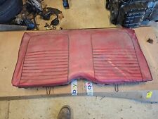 1967 Mustang Convertible Gt Red Upper Rear Seat 1965 65 66 67 68 69 70