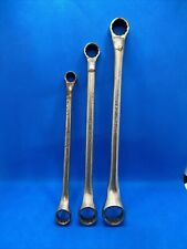 Large Vintage Blue-point By Snap-on Double Box End Wrench Set Made In Usa