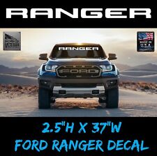 Ford Ranger Windshield Vinyl Decal Turbo Sticker Truck Off Road Tailgate Banner