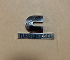 Dodge Ram Cummins Turbo Diesel Emblem Used Oem