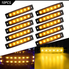 Amber Smoked Strip Led Running Lights For Truck Trailer Signal Lights Waterproof