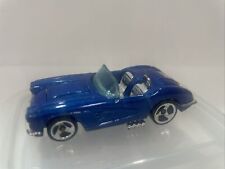 Hot Wheels 1958 Chevrolet Corvette Convertible Blue Die Cast 1994 Opening Hood