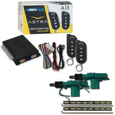 Scytek Car Alarm System With Keyless Entry Plus Pair Of 2-wire Door Actuator