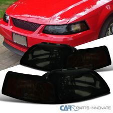 Fits 99-04 Ford Mustang Gt Replacement Smoke Headlightssignal Lamps Leftright