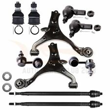 Front Control Arms Ball Joints Tie Rods Sway Bars Kit For 2001-2005 Honda Civic