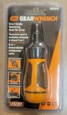 Gearwrench 7pc 6-in-1 Stubby Ratcheting Screwdriver Wbit Storage Handle 80061r