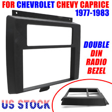 Double Din Radio Bezel For Chevrolet Chevy Caprice 1977-1983 2-door 4-door Us