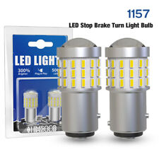 2pcs 1157 Bay15d Led Tail Stop Brake Turn Signal Light Bulbs 2057 Super Bright