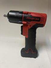 Snap-on Tools Ct761a 14.4v 38 Drill Cordless Impact Wrench Fire Red