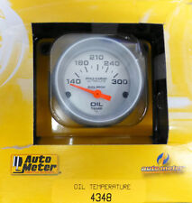 Auto Meter 4348 Ultra Lite Pro Comp Electric Oil Temarature Gauge 100-300 F