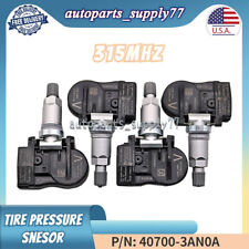 Set4 Tire Pressure Snesor Monitor Tpms 40700-3an0a For Nissan Frontier 315mhz