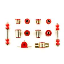 Red Poly Front End Suspension Bushings Set Fits 1967 1968 1969 Chevrolet Camaro