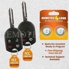 2 For 2011 2012 2013 2014 2015 Ford Edge Keyless Entry Remote Car Key Fob