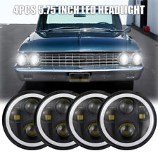 4pcs 5.75 5-34inch Round Led Headlights Upgrade For Ford Galaxie 500 1962-1974