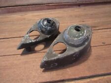 Vintage 1930s Plymouth Dodge Desoto Chrysler Car Ortruck Headlight Stands