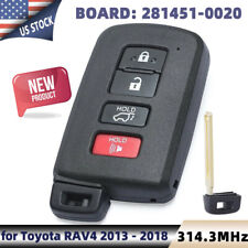 For Toyota Rav4 2013 2014 2015 2016 2017 2018 Smart Remote Key Fob 281451-0020