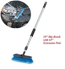 Car Dip Washing Brush With 65 Pole Long Handle Soft Wash For Boat Truck Suv Rvs