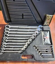 Craftsman 26 Piece 12 Point Standard Combination Wrench Set 44127 Pre-owned Usa