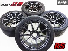 Jdm Advan Racing Rs 17 Inch 9.5j 35 5h 5 Holes Pcd114.3 Wheel 4wheels No Tires
