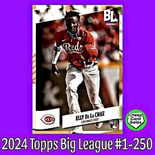 2024 Topps Big League Baseball 1-250 Pick Your Card - Complete Your Set New