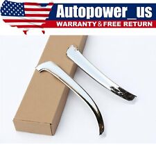 Chrome Car Side Rearview Mirror Strip Cover Trims 2 Pcs For Ford Explorer 11-19