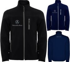 Mercedes Benz Amg Logo Embroidered On Softshell Jacket Veste Coat Vest Blouson