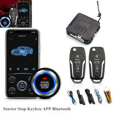Auto Keyless Entry Engine Start Alarm System Push Button Remote Starter Stop1