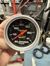 Auto Meter 5403 Pro Comp Liquid Filled Blower Pressure 2 58 Dia