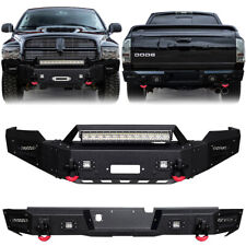 For 2003-2005 Dodge Ram 2500 3500 Front Or Rear Bumper With Lightsand D-rings
