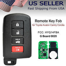 Smart Remote Key Fob Hyq14fba For Toyota Avalon Camry Corolla 281451-0020