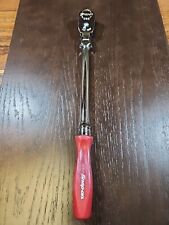 New Snap On 38 Fhlfd80 Pearl Red Flex Head Hard Ratchet Free Priority Ship