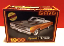 1969 Plymouth Gtx Convertible Amt 125 Scale 2-n-1 Plastic Model Car Open
