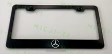 Mercedes Benz Logo Stainless Steel License Plate Frame Holder Rust Free